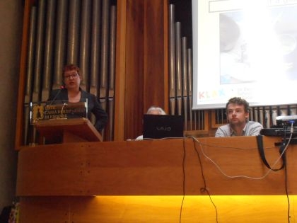 Konferenz zur Vorstellung des neuen Lehrfilms für Krippenerzieher in Florenz