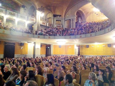 Filmpremiere "Essen mit Kleinkindern" in Florenz