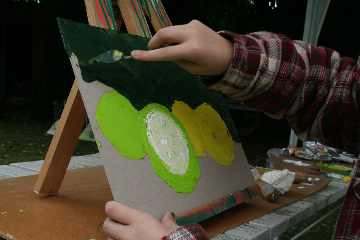 Pleinair in Dänemark in der Künstlerkommune Sofienberg