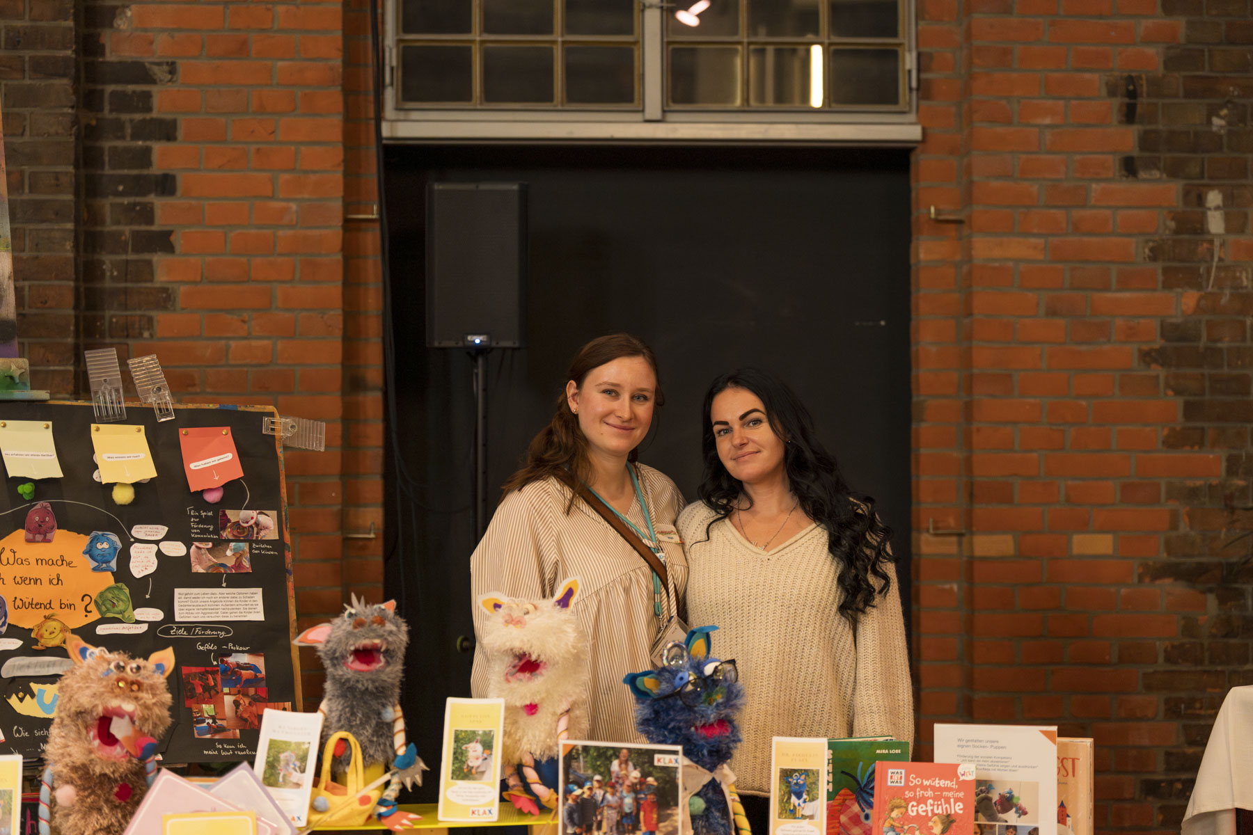 Kita Igelnest präsentiert Gefühlspuppen