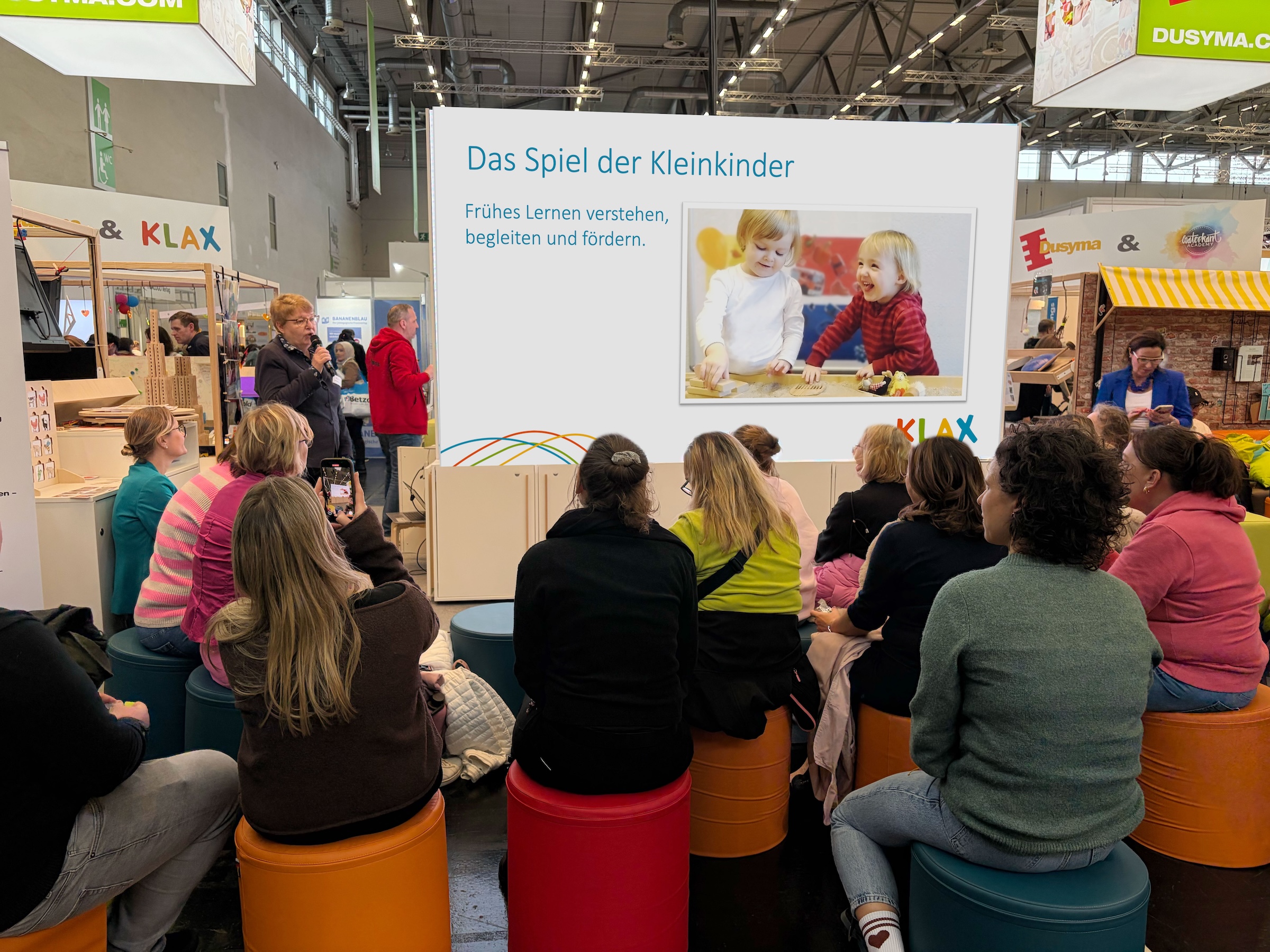 Didacta 2026: Dusyma Fachkräfteforumn, Spiel der Kleinkinder