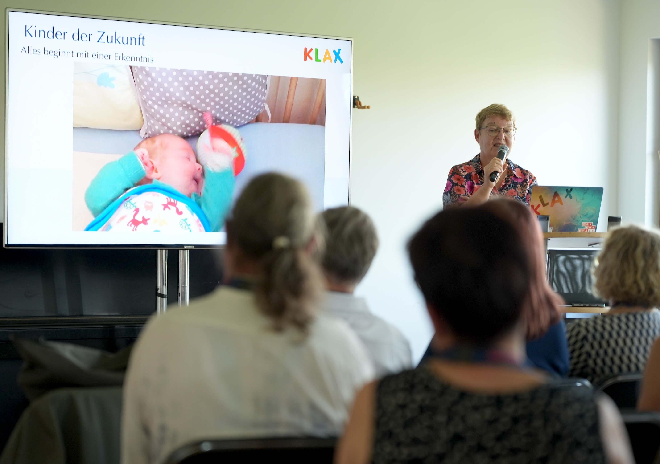 Keynote von Antje Bostelmann über das Spiel der Kleinkinder