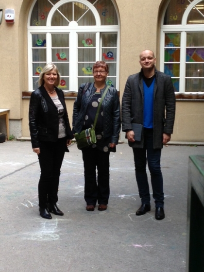 Besuch der Kinderfreunde Wien
