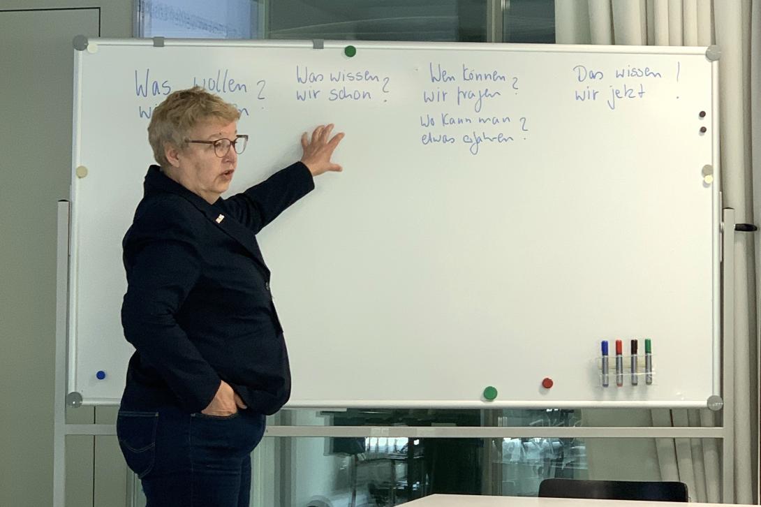 Antje Bostelmann beim 6. Internationalen Bodensee-Symposium