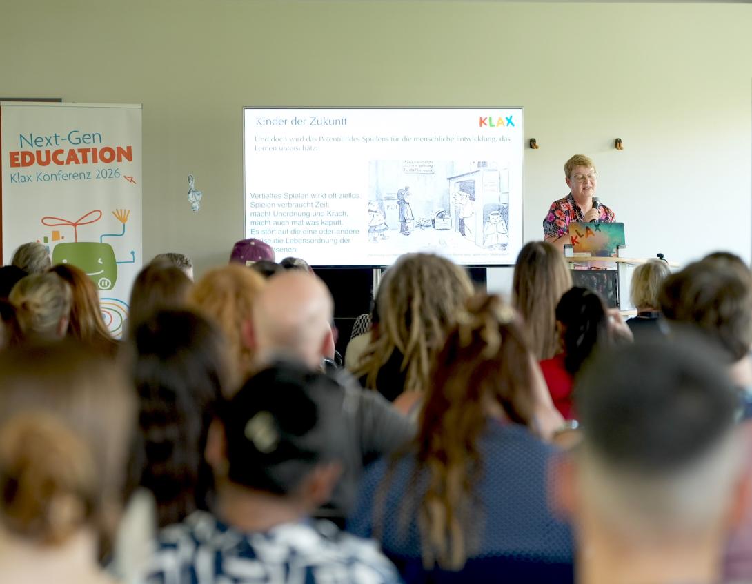 Antje Bostelmann auf der Klax Konferenz 2026